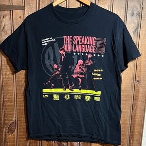 The Speaking Our Language 2023 Tour t shirt